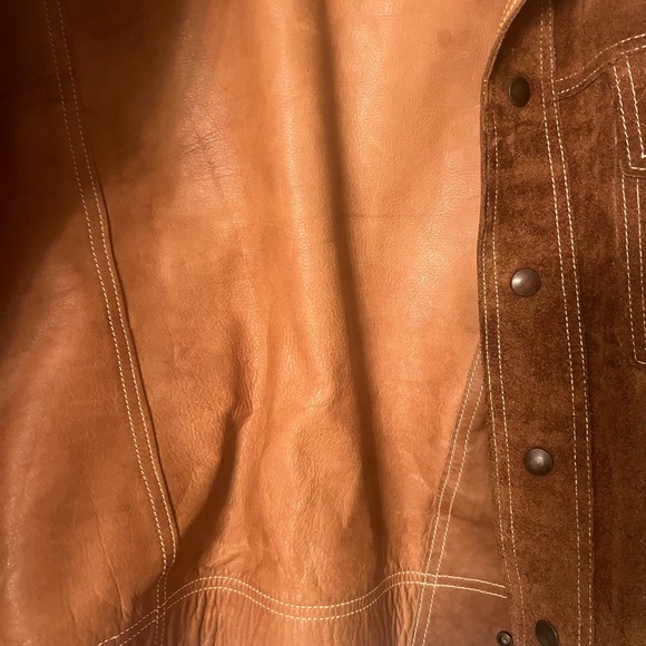 Brown Cropped Cowboy Jacket - Picture 11 of 16
